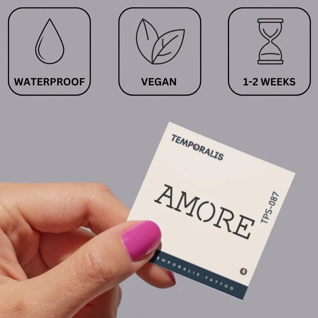 AMORE Temporary Tattoo – Split O - Image 3