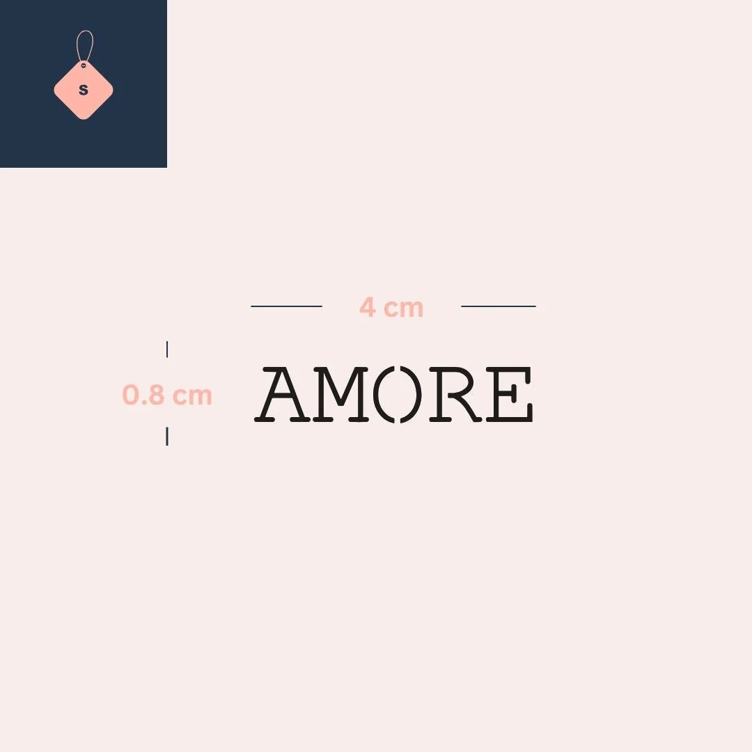 AMORE Temporary Tattoo – Split O - Image 4