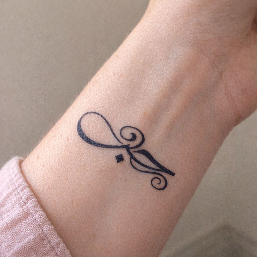 Arabic Calligraphy Script Tattoo