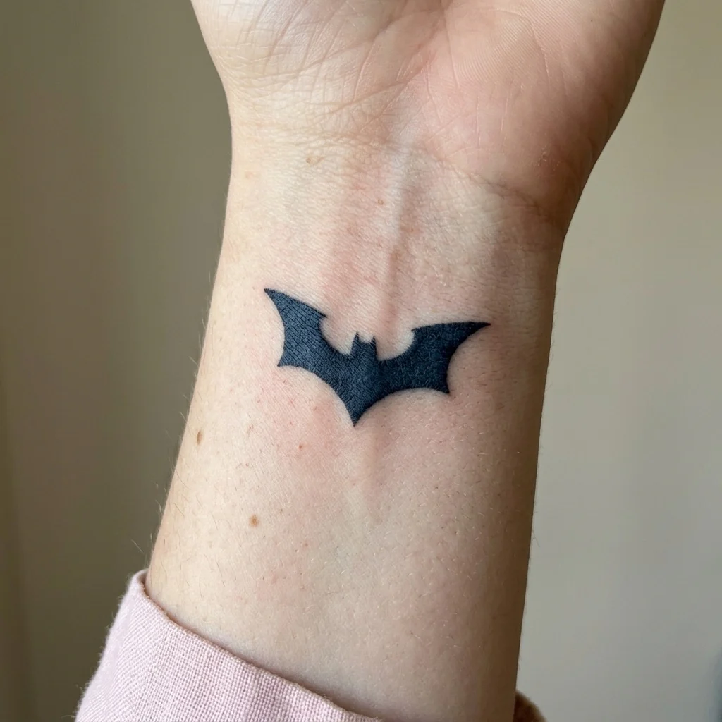 Batman Silhouette Tattoo