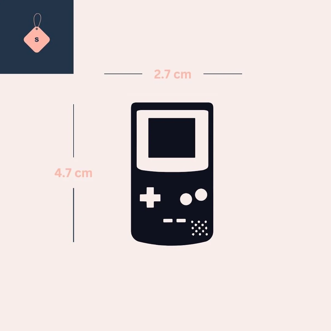 Retro handheld console temporary tattoo - Image 4