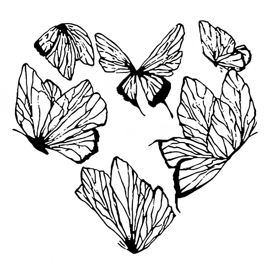 Butterfly Heart Tattoo - Image 2