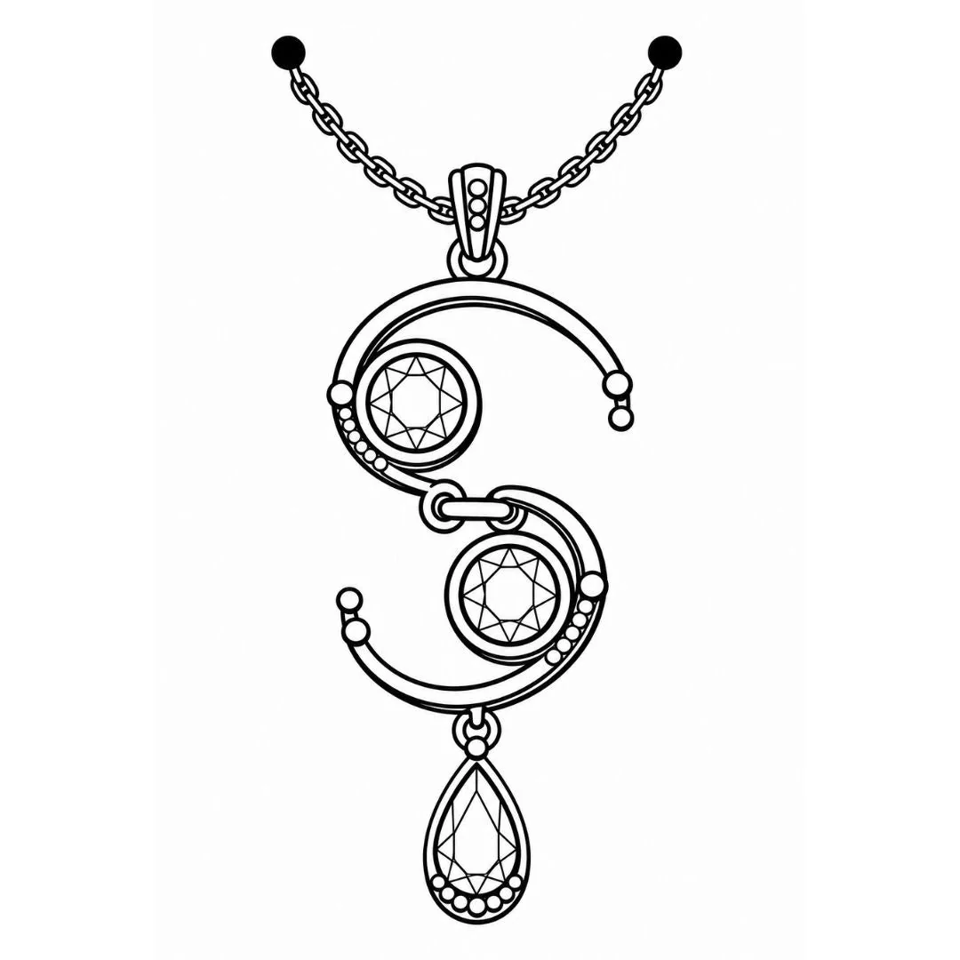 Cancer Jewel Zodiac Tattoo
