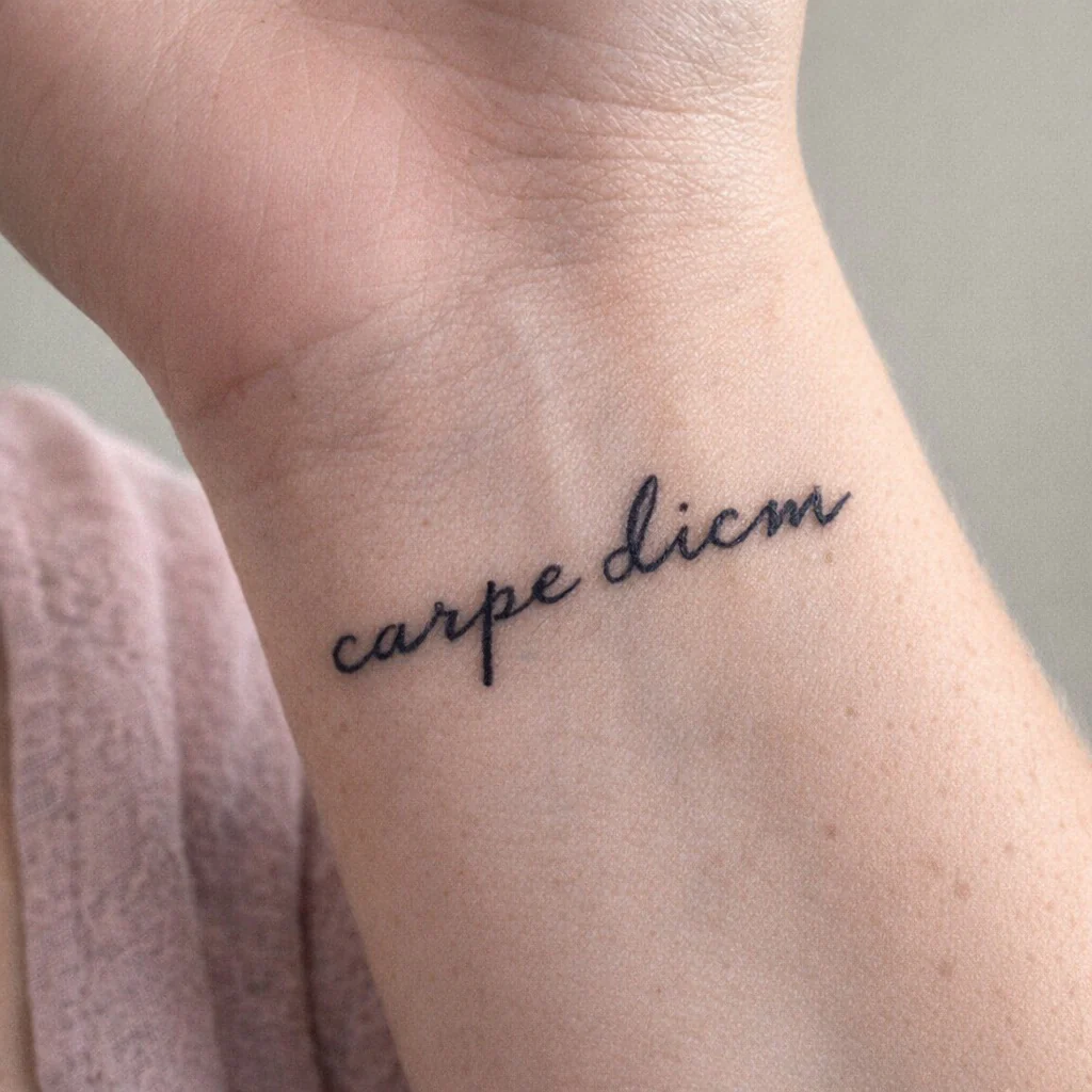 Carpe Diem Tattoo