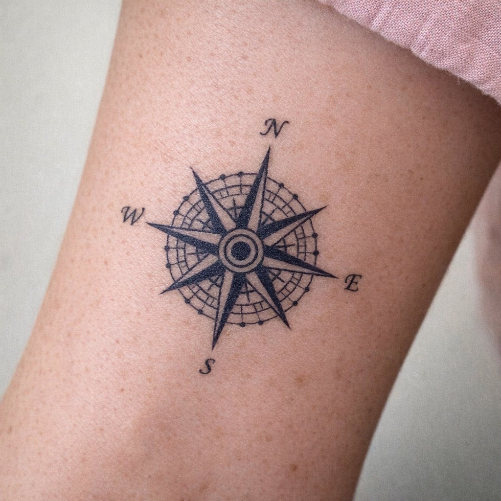 Compass Rose Tattoo