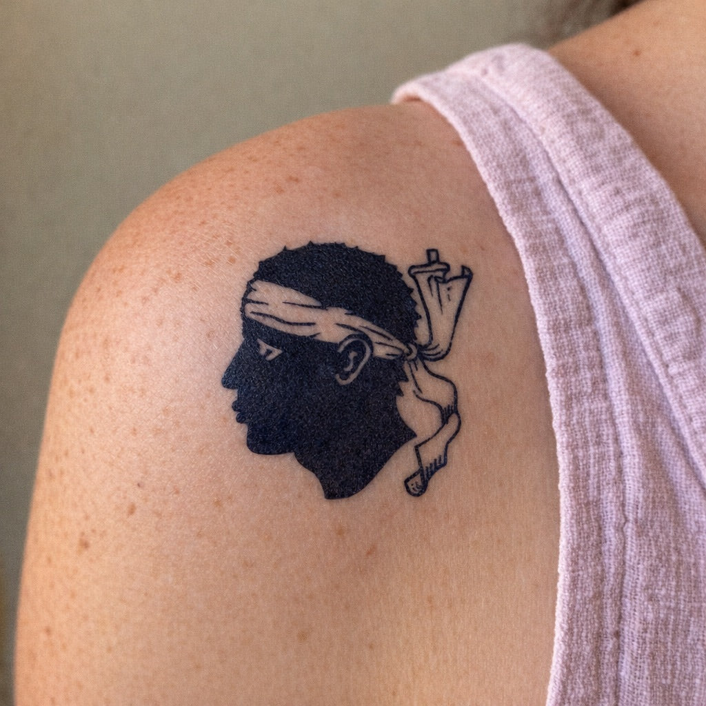 Corsican Moor's Head Tattoo