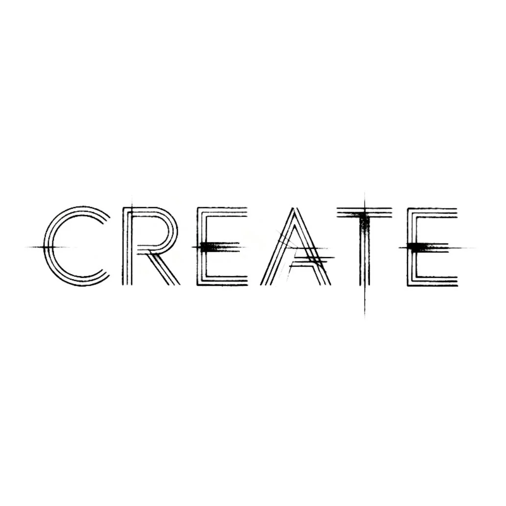 CREATE temporary tattoo in spaced capitals - Image 2