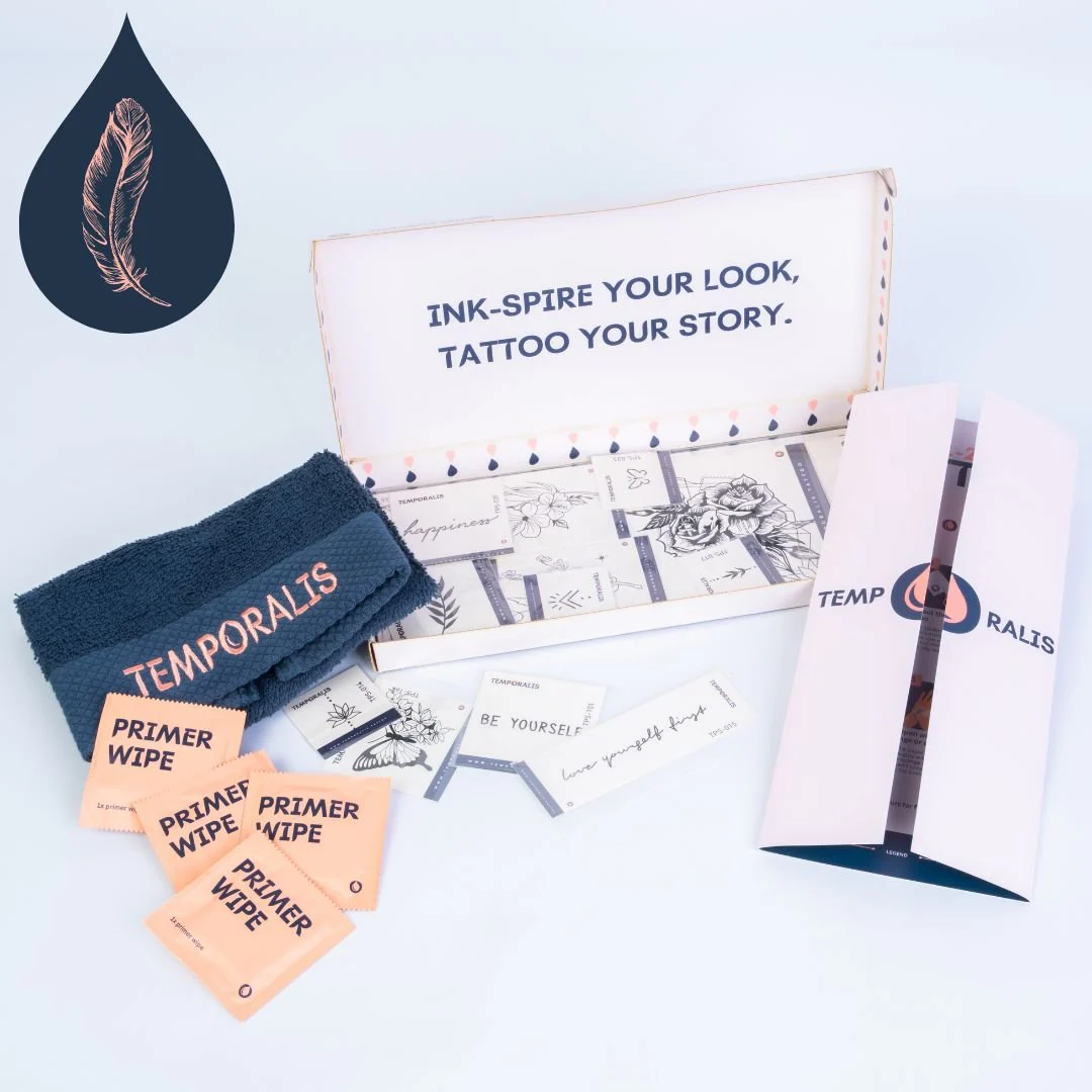 The delicate - Premium tattoo box, for women (20 tattoos) - Image 2