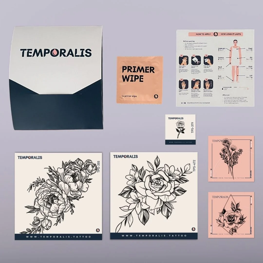 Flower - Tattoo Kit (5 tattoos) - Image 2