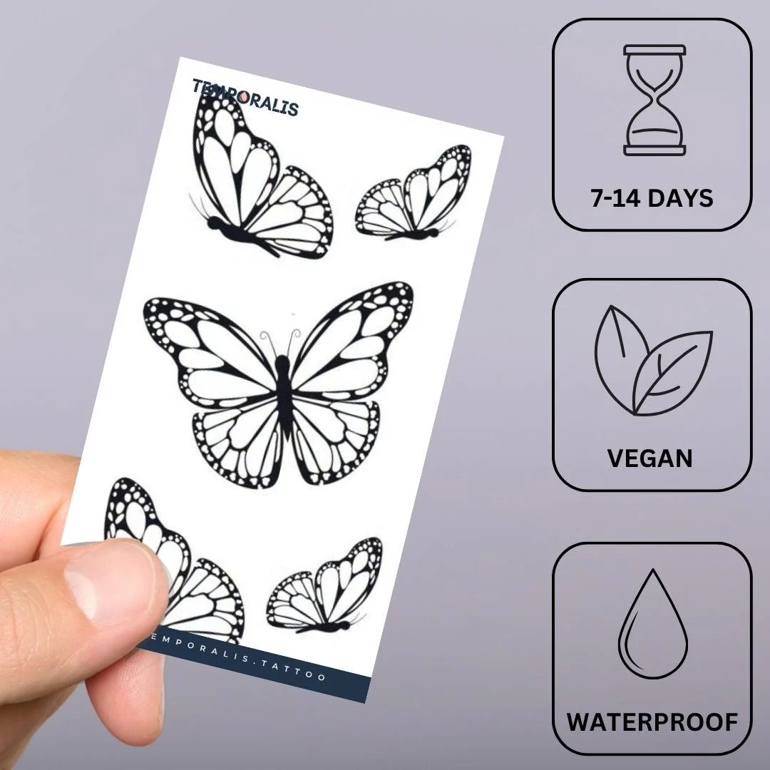 5 Flying Butterflies - Image 2
