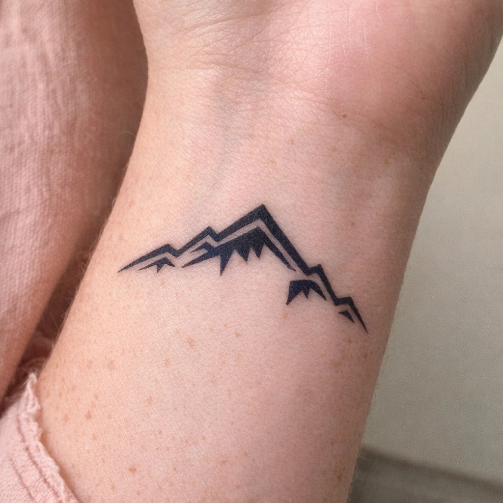 Mountain Range Tattoo