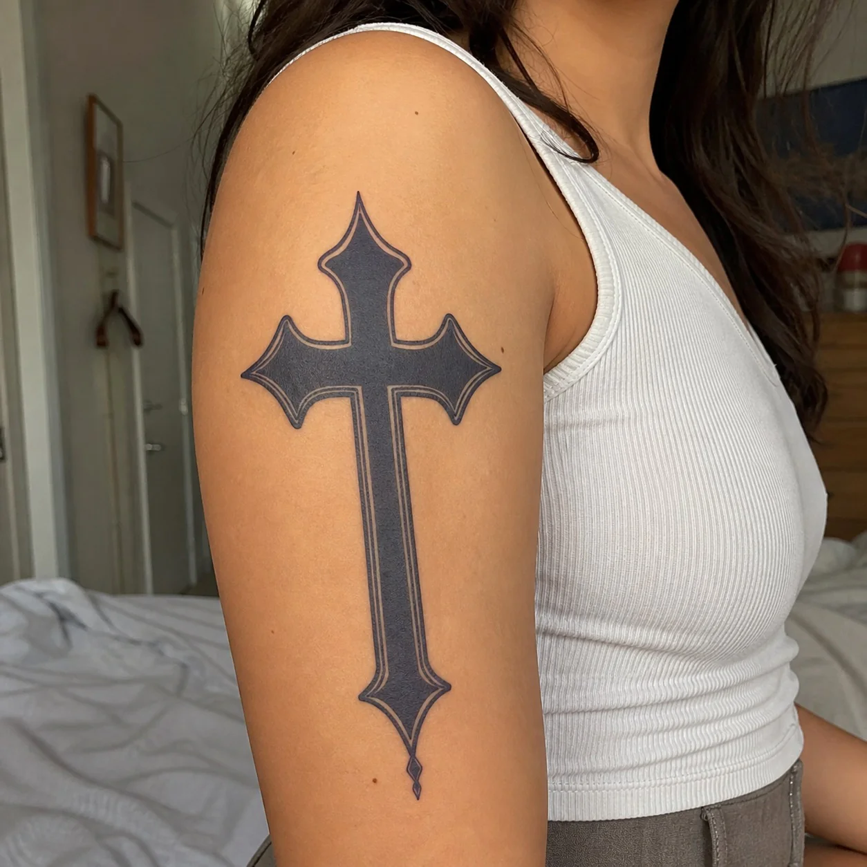 Gothic Cross Tattoo
