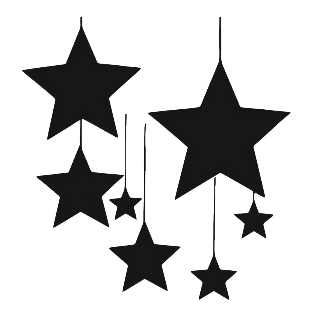 Hanging Stars Tattoo - Image 2