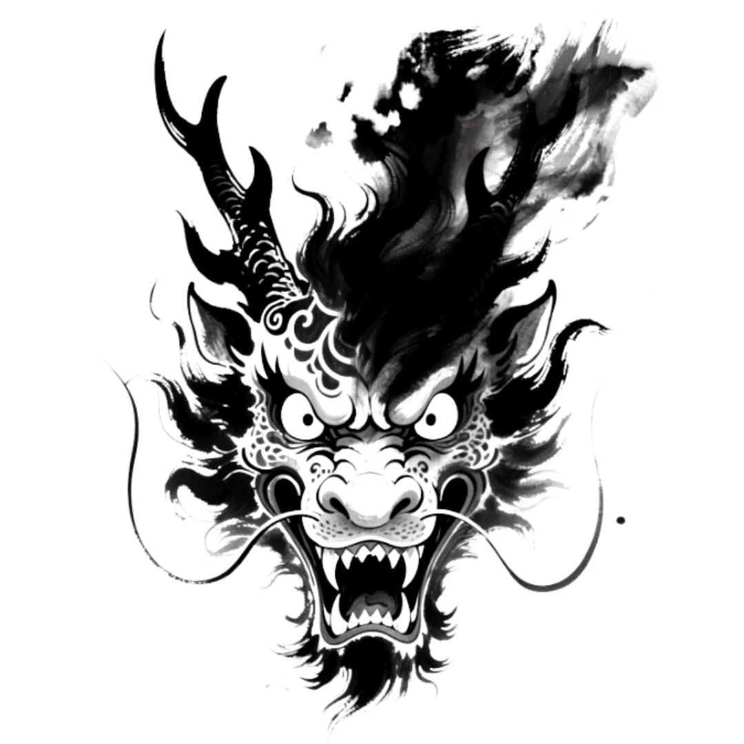 Blackwork tattoo