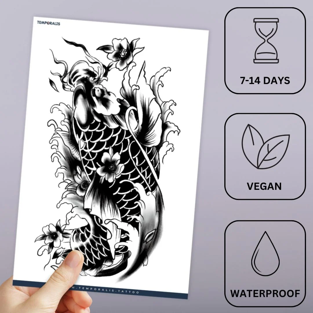 Japanese Koi Fish Tattoo - Image 3