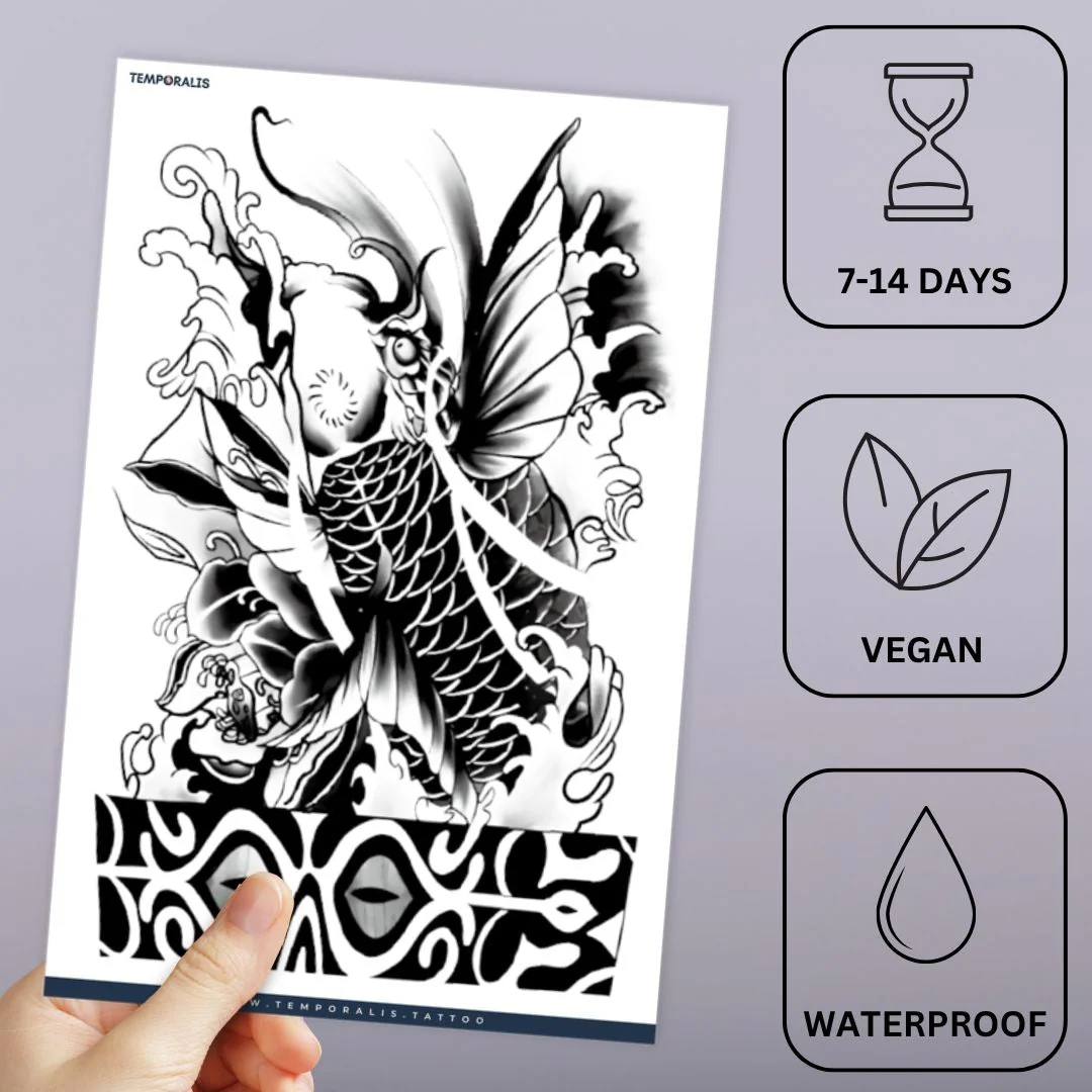 Japanese Koi Fish Tattoo - Image 3