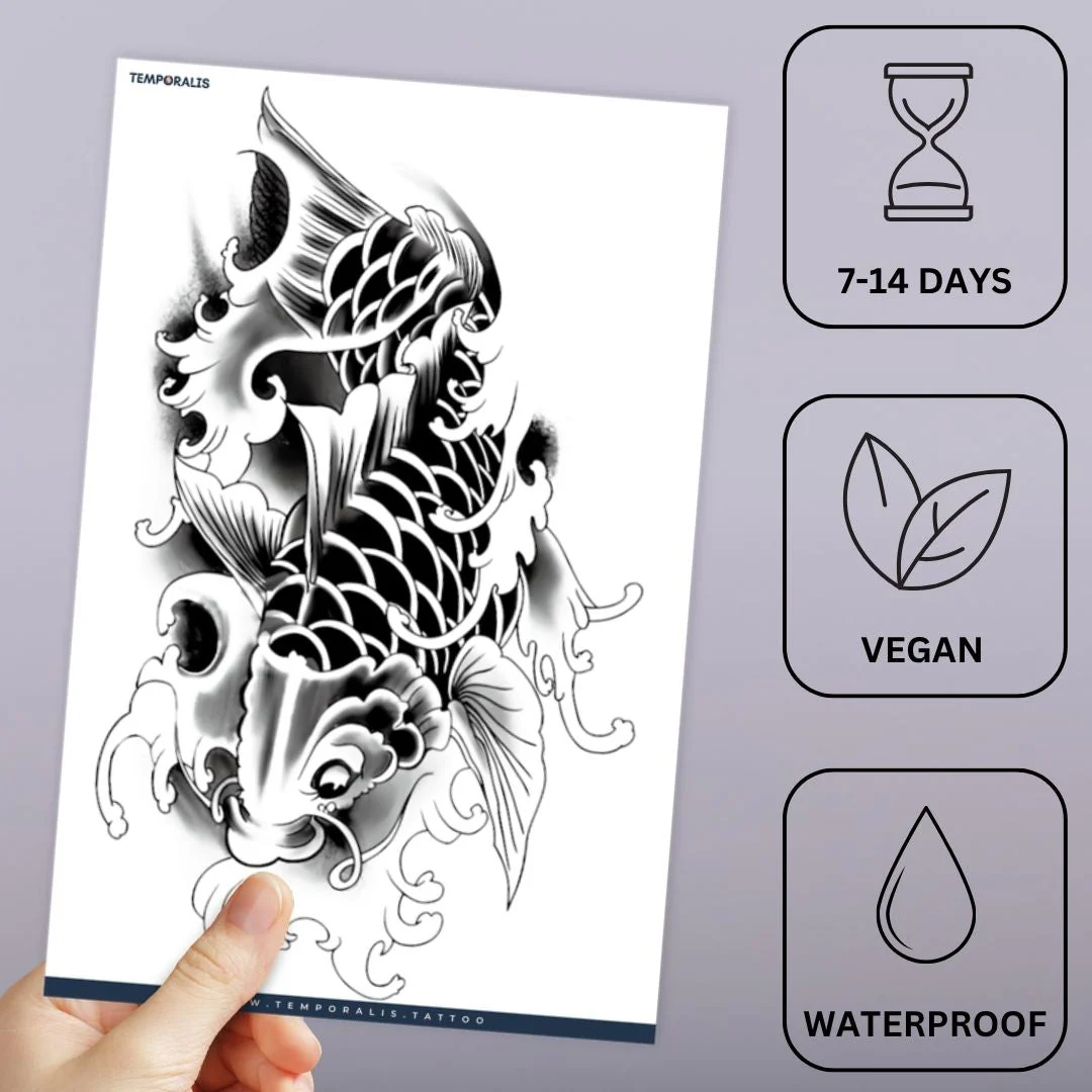 Japanese Koi Fish Tattoo - Image 3