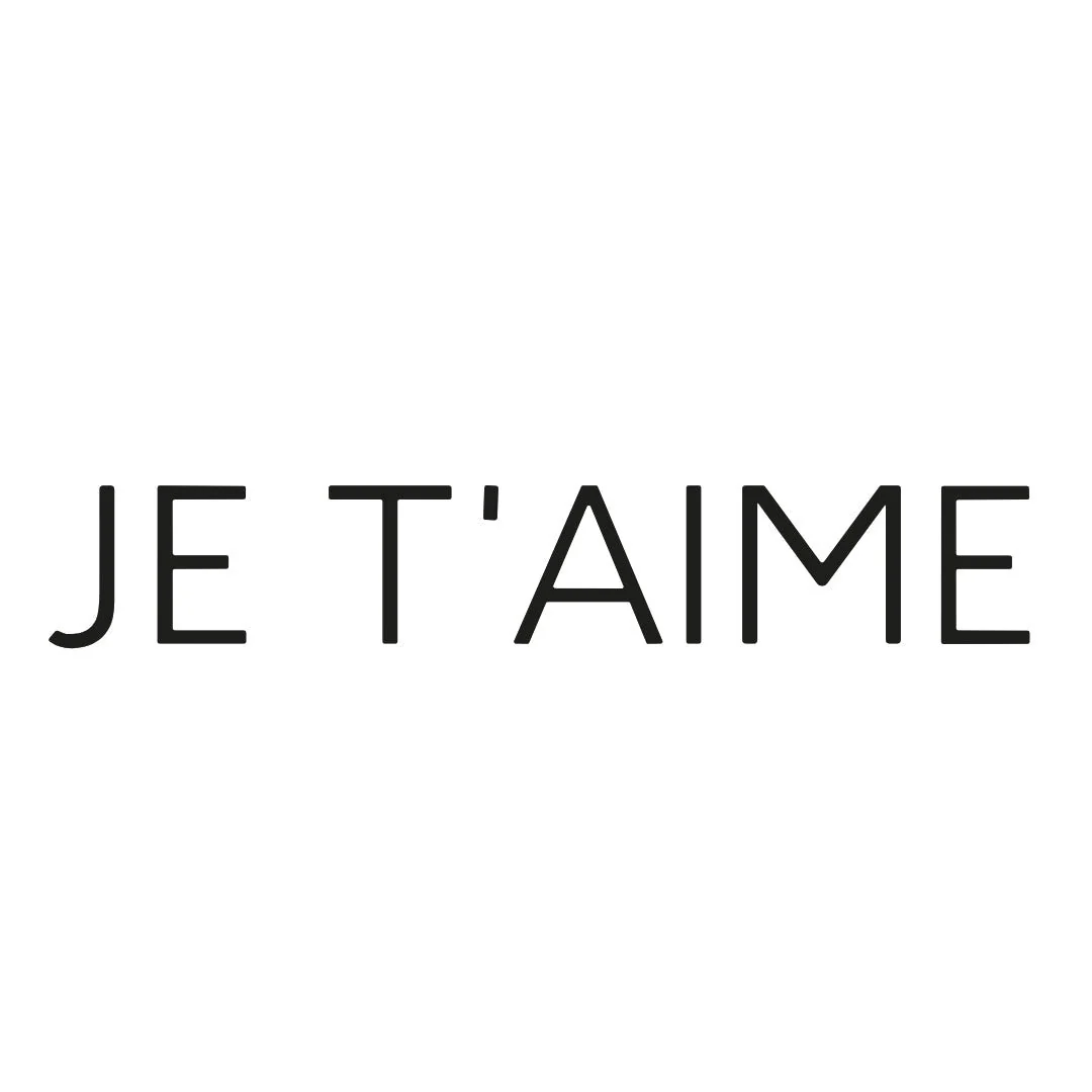 Je t'aime French Temporary Tattoo - Image 2