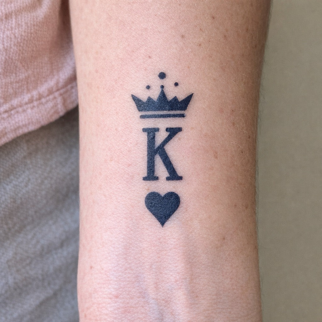 King of Hearts Tattoo