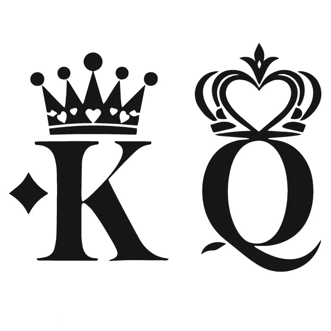 King & Queen Crown Tattoo - Image 2