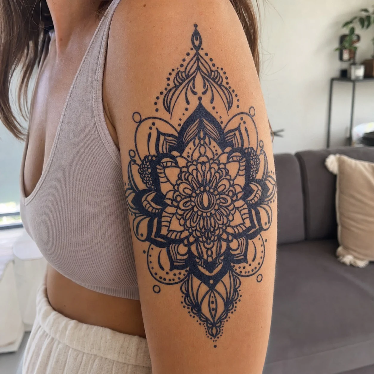 Mandala Lotus Tattoo