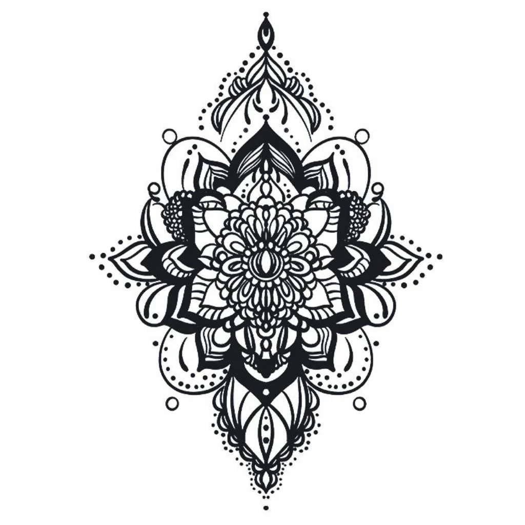 Mandala Lotus Tattoo - Image 2