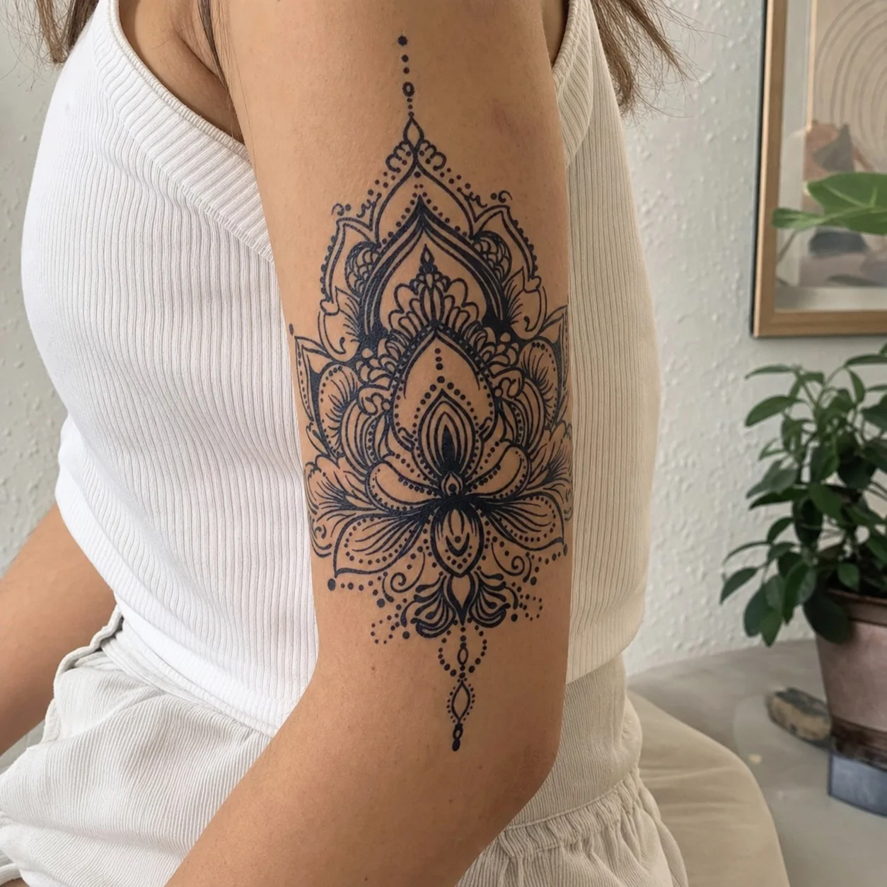 Mandala Lotus Tattoo
