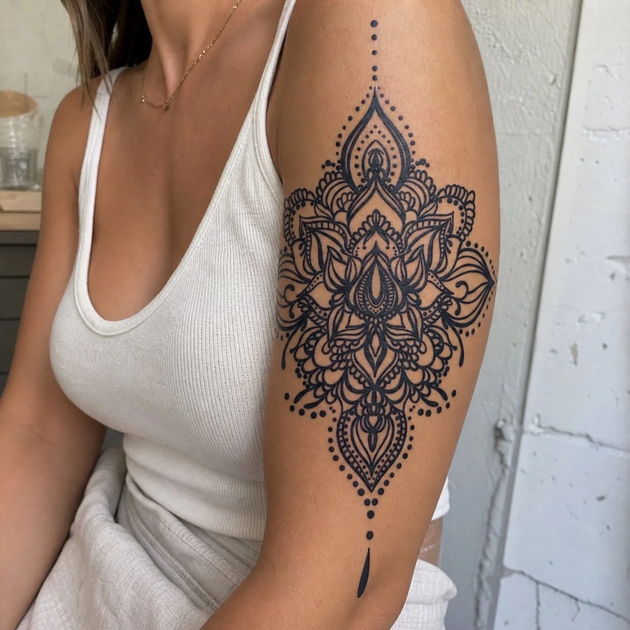 Mandala Lotus Tattoo