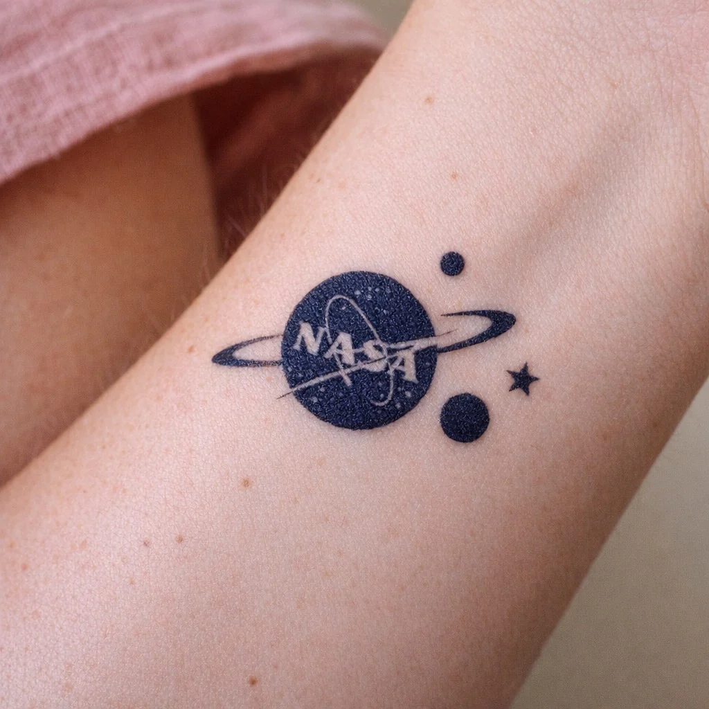 NASA Logo Tattoo
