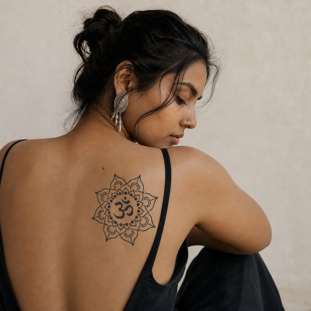 Om Mandala Tattoo
