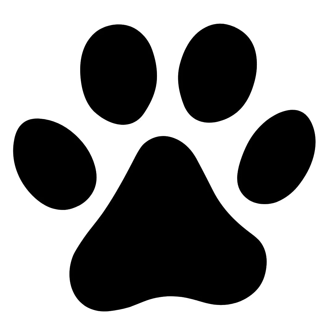 Small paw print temporary tattoo - Image 2