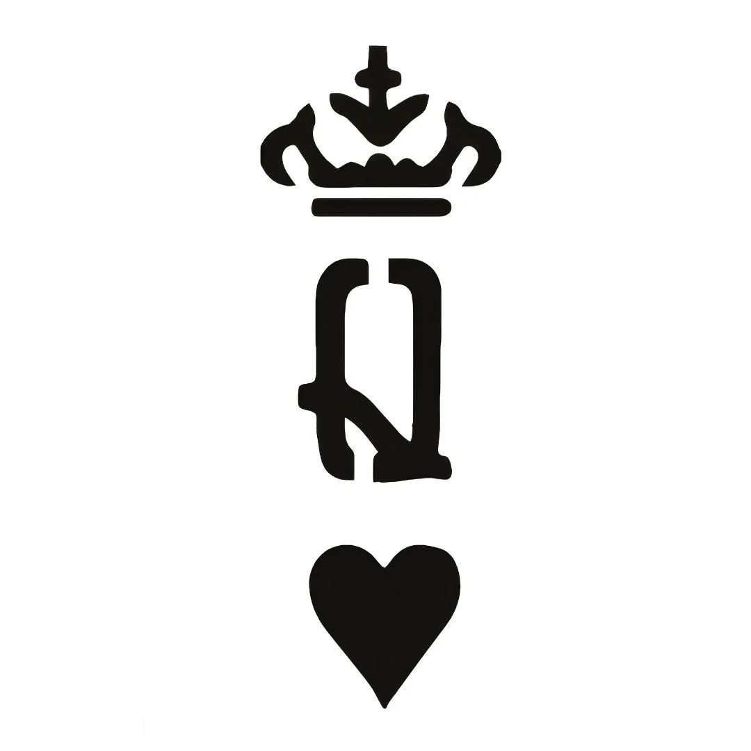 Queen of Hearts Tattoo - Image 2