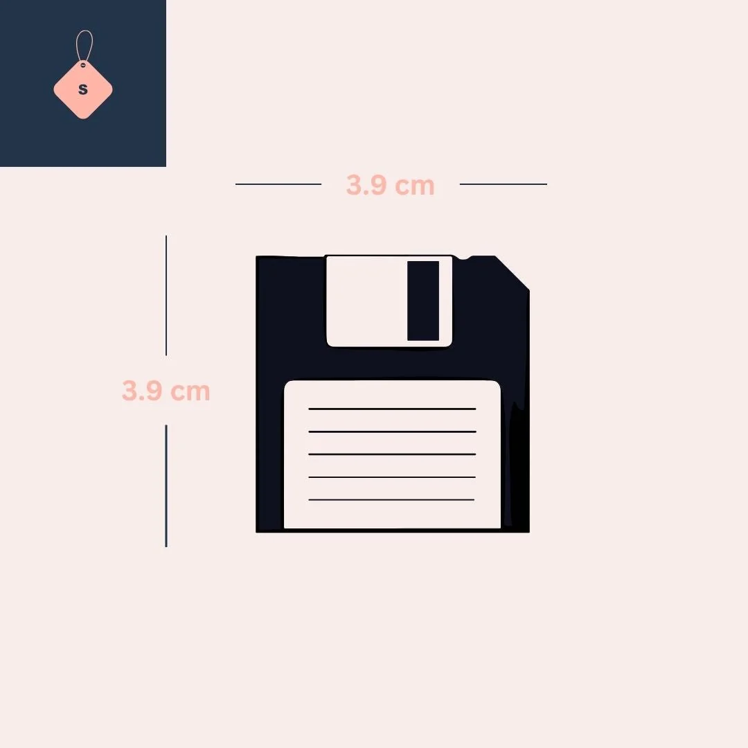 Floppy disk temporary tattoo - Image 4
