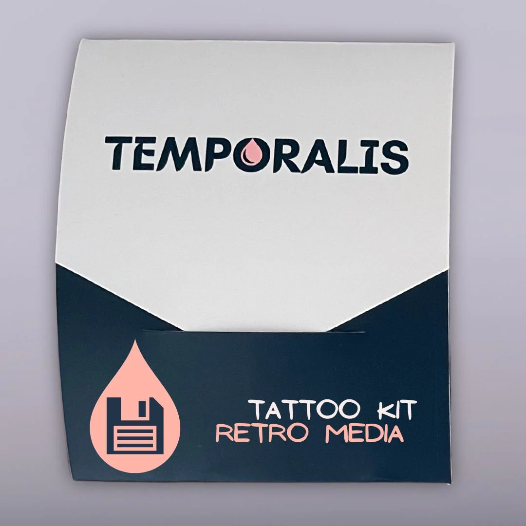 Retro Media - Tattoo Kit (4 tattoos) - Image 4