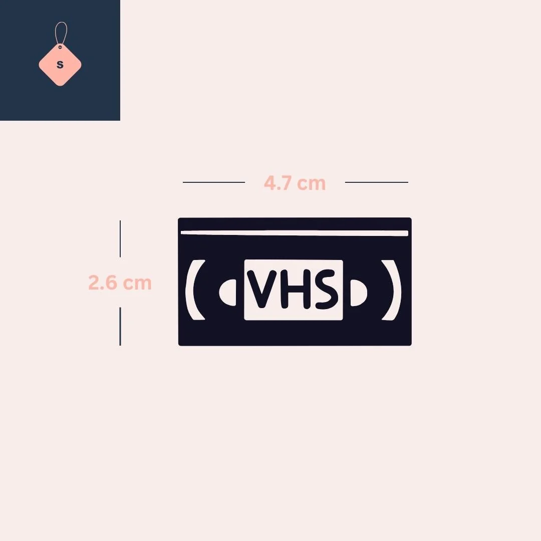 VHS tape temporary tattoo - Image 4