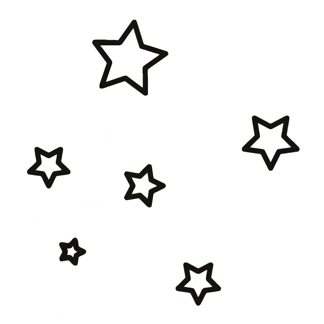 Scattered Stars Tattoo - Image 2
