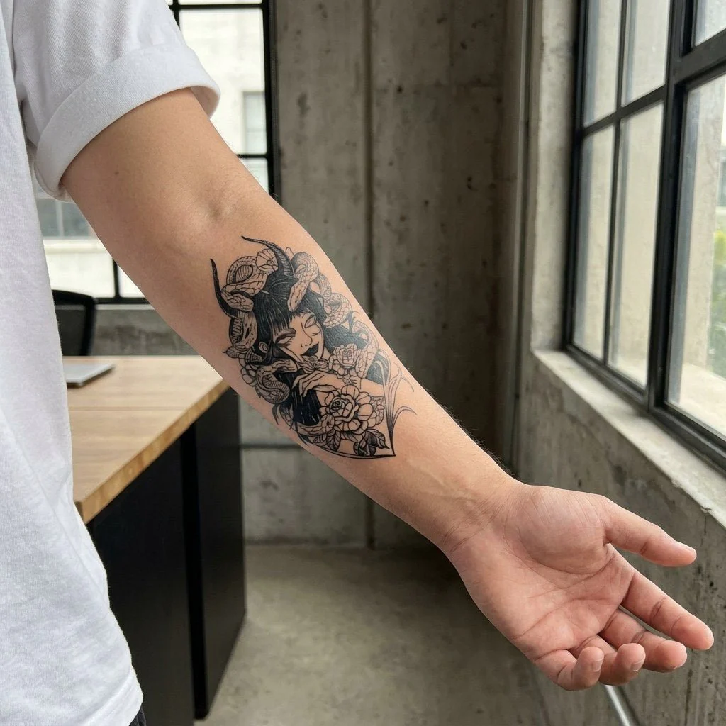 Snake Goddess Tattoo