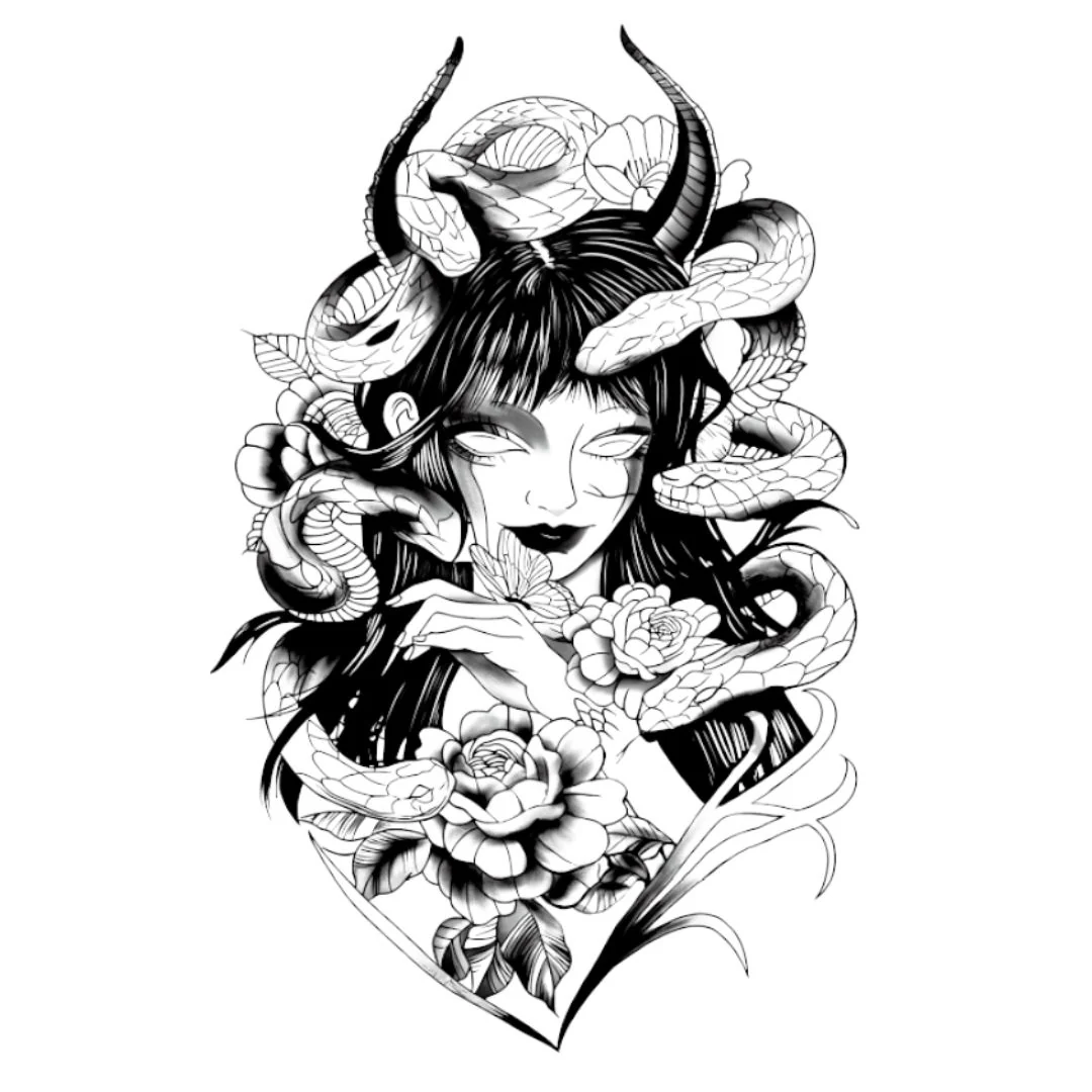 Snake Goddess Tattoo - Image 2