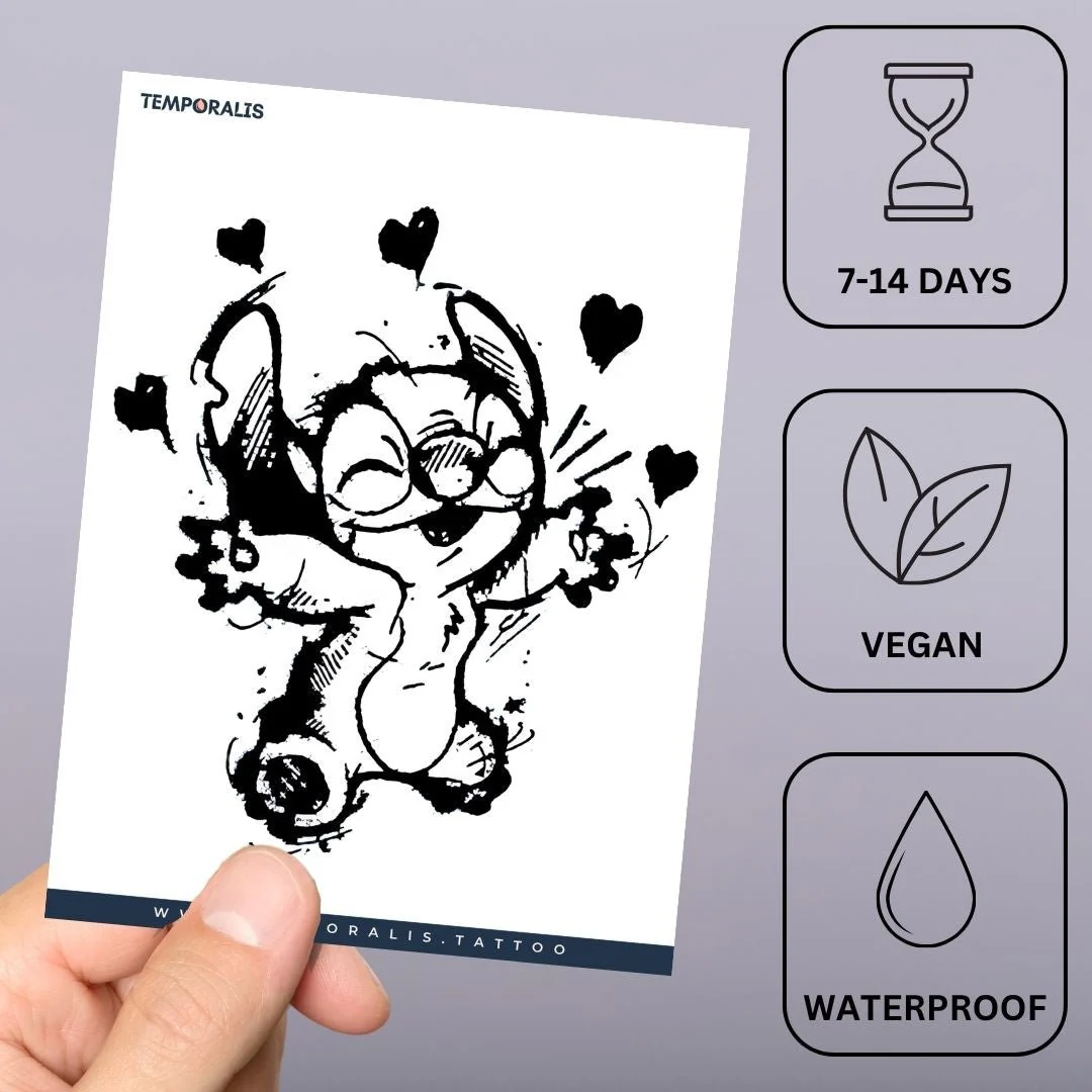 Stitch Sketch Tattoo - Image 3