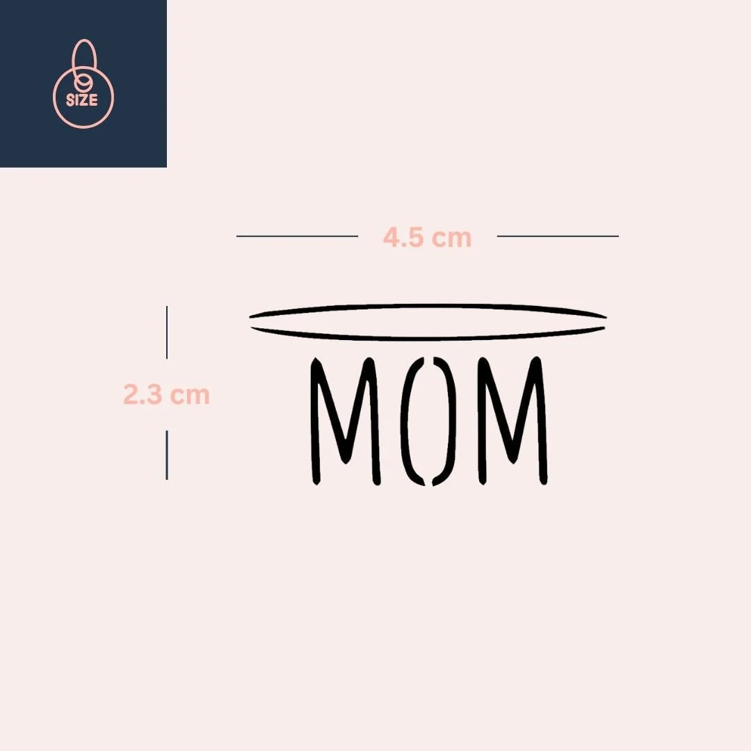 MOM Halo Temporary Tattoo - Image 4
