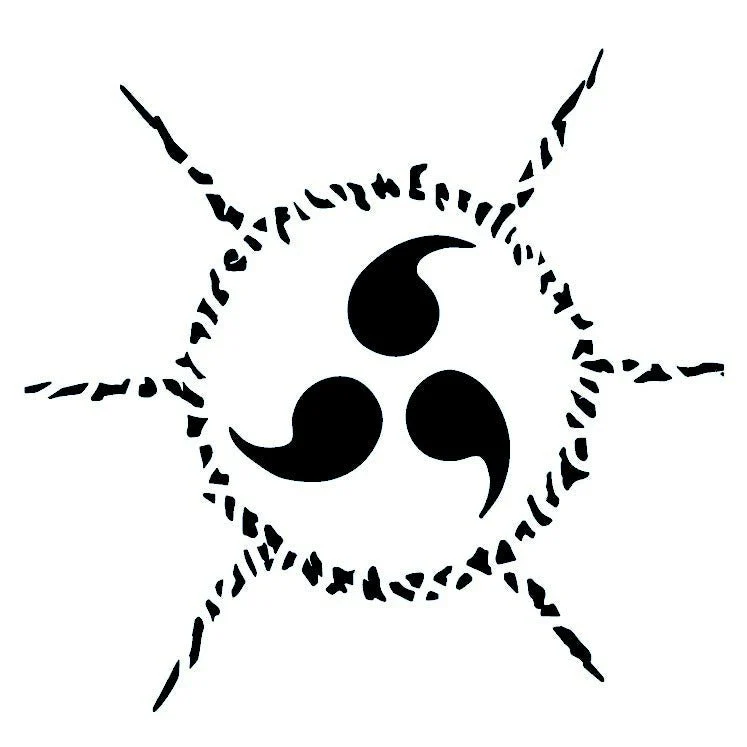 Tribal triskelion temporary tattoo - Image 2