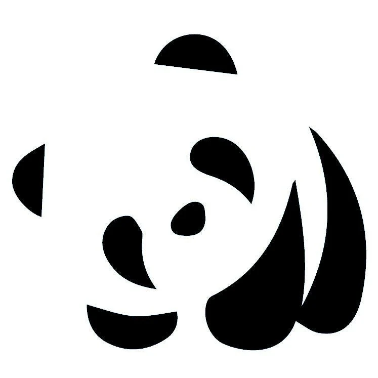 Panda Face Temporary Tattoo - Image 2