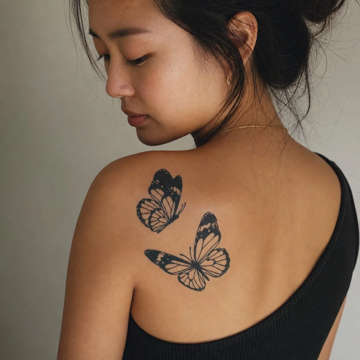 Two Butterflies Tattoo