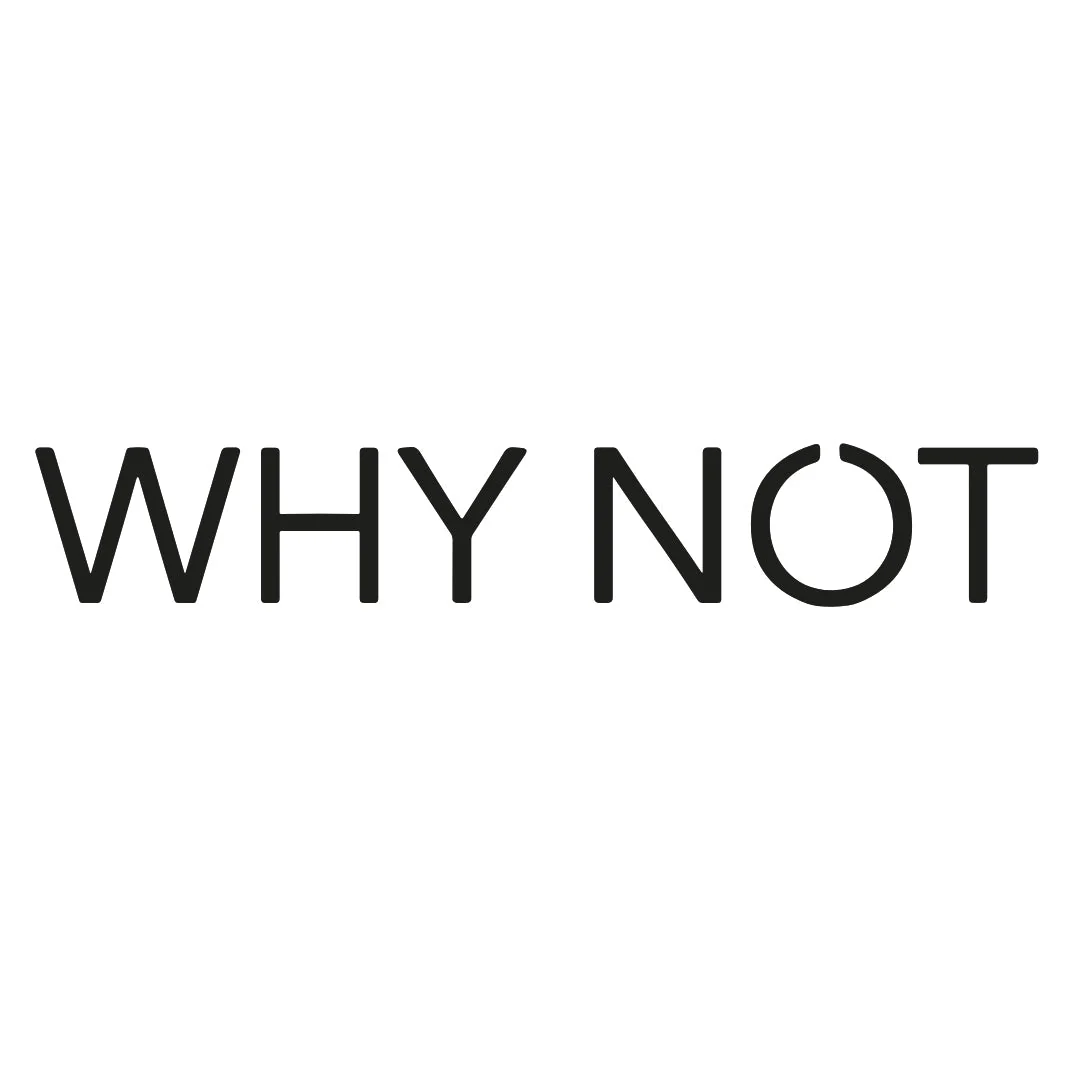 WHY NOT temporary tattoo – modern lettering - Image 2