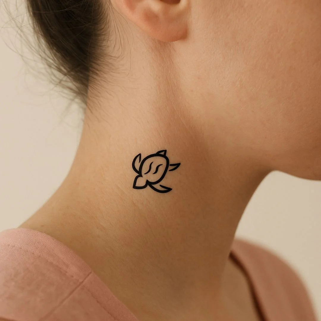 Sea Turtle Temporary Tattoo