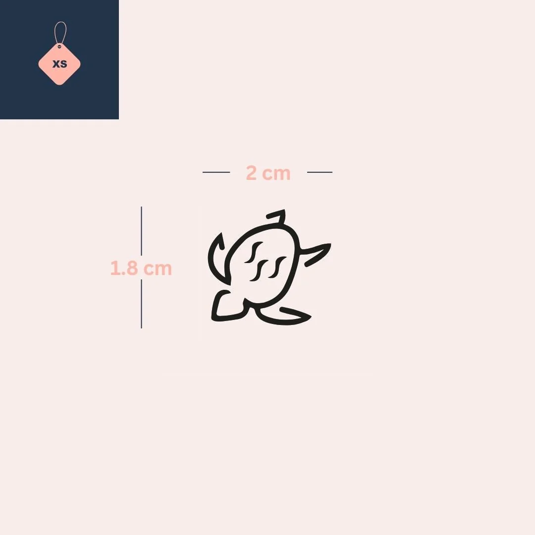 Sea Turtle Temporary Tattoo - Image 3